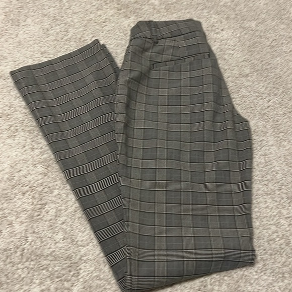 Express Workwear: Columnist Barely Boot Mid Rise Pants - Picture 4 of 4